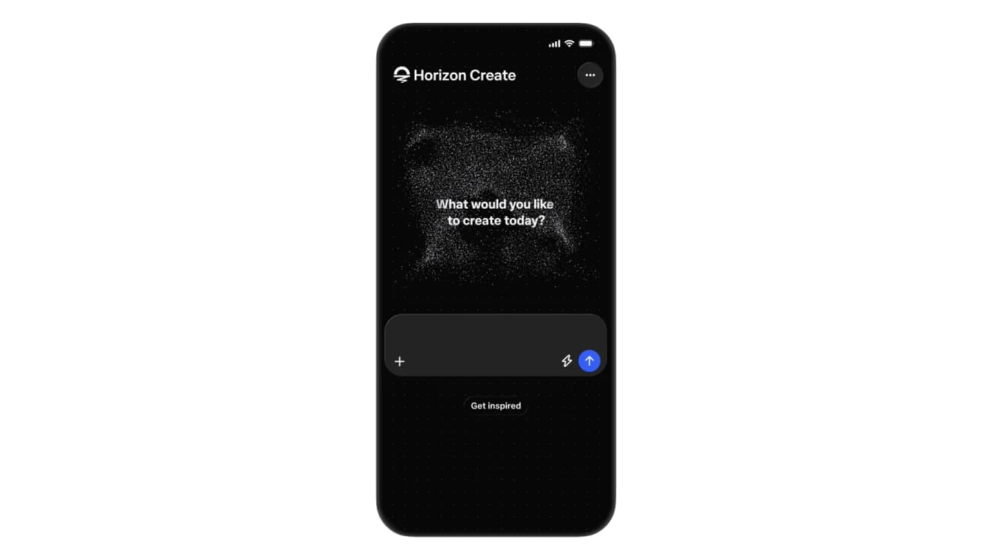Meta lanza Horizon Create y Horizon Studio para crear videojuegos con inteligencia artificial desde el celular