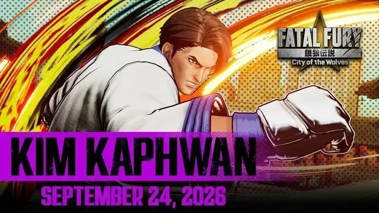Kim Kaphwan llegará a Fatal Fury: City of the Wolves el 24 de septiembre
