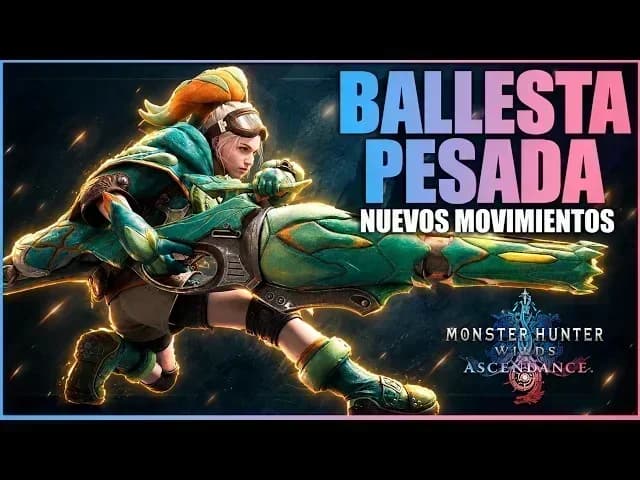 Monster Hunter Wilds muestra la nueva potencia de la Heavy Bowgun en Ascendance