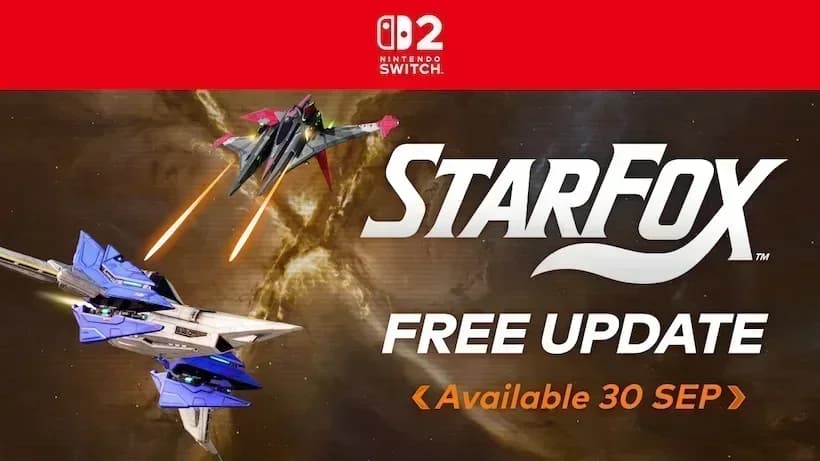 Nintendo confirma actualización gratuita de Star Fox con Battle Mode para cuatro jugadores el 30 de septiembre