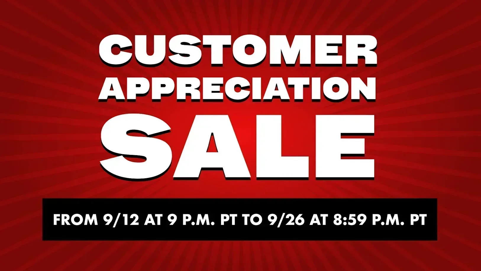 Nintendo fija del 13 al 26 de septiembre su Customer Appreciation Sale en EE. UU.