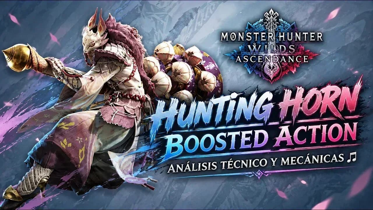 Monster Hunter Wilds detalla las nuevas acciones del Hunting Horn en Ascendance