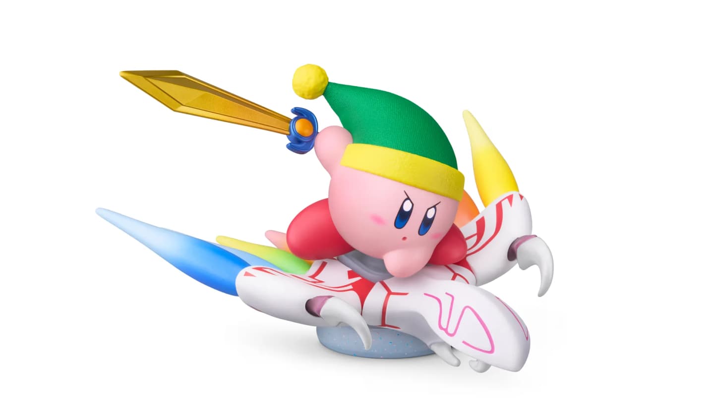 Nintendo confirma los amiibo Sword Kirby & Dragoon y Noir Dedede & Hydra para Kirby Air Riders el 12 de noviembre